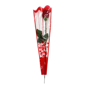 ROSA ARTIFICIAL ROJA EN BOLSA (PQTX12):