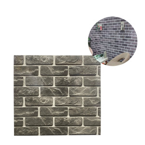 STICKER LADRILLO GRIS PARA PARED (PQTX10)