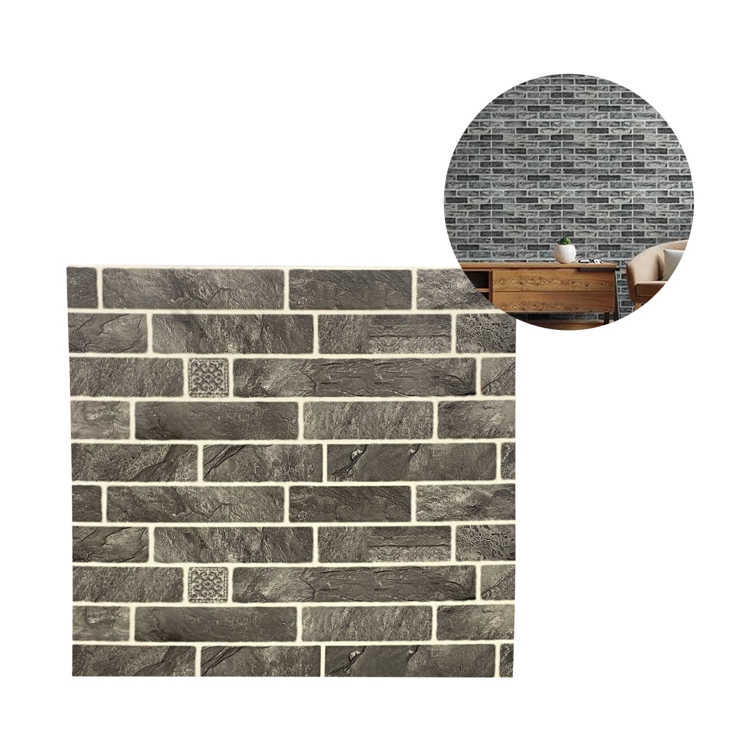 STICKER PARA PARED LADRILLO (PQTX10)