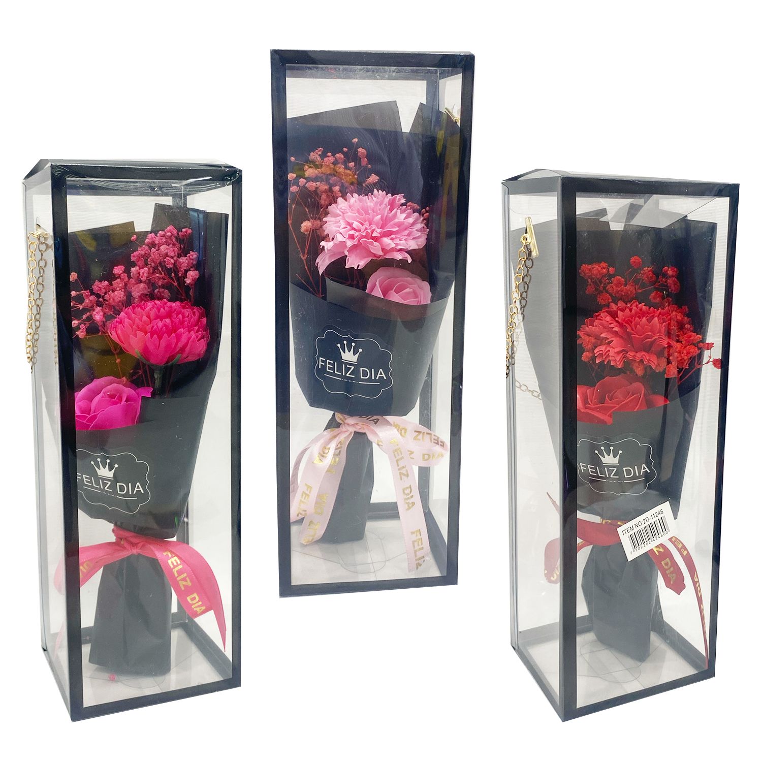 RAMO ROSAS FELIZ DIA EN ACETATO (CJX6)