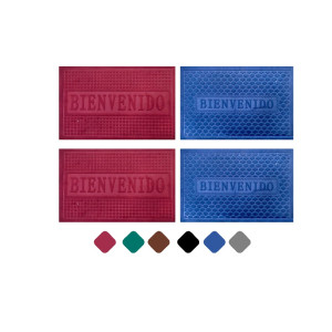 TAPETE BIENVENIDO CUADRADO L1138-1