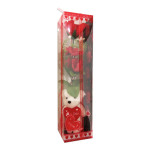 ROSAS CON OSO FELIZ DIA EN ACETATO:
