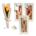 RAMO TULIPANES FELIZ DIA EN BOLSA DESARMADA (CJX10)