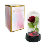 RAMO ROSA ARTIFICIAL CON LUZ ENCAPSULADA