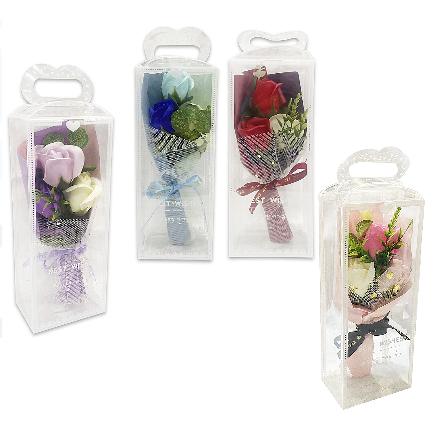 RAMO ROSAS ARTIFICIALES EN ACETATO (CJX10),