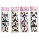 STICKER TORRE EIFFEL X4 (PQTX10)