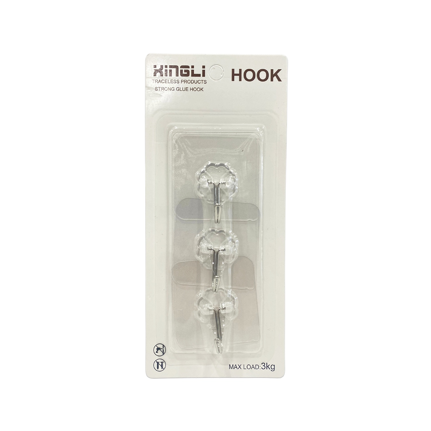 PERCHERO TRANSPARENTE X3