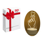 LAMPARA LED 3D: