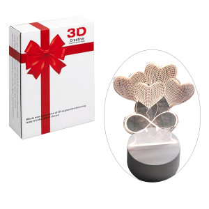 LAMPARA LED 3D: