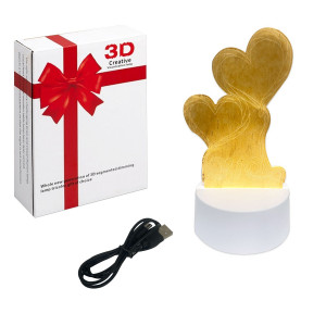 LAMPARA LED 3D: