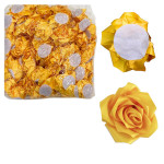 ROSA ETERNA DORADA DE TELA (PQTX100)