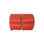 CINTA DOBLE RASO ROJA 30Y (PQTX5)