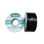 CINTA DOBLE RASO NEGRA 30Y (PQTX5)