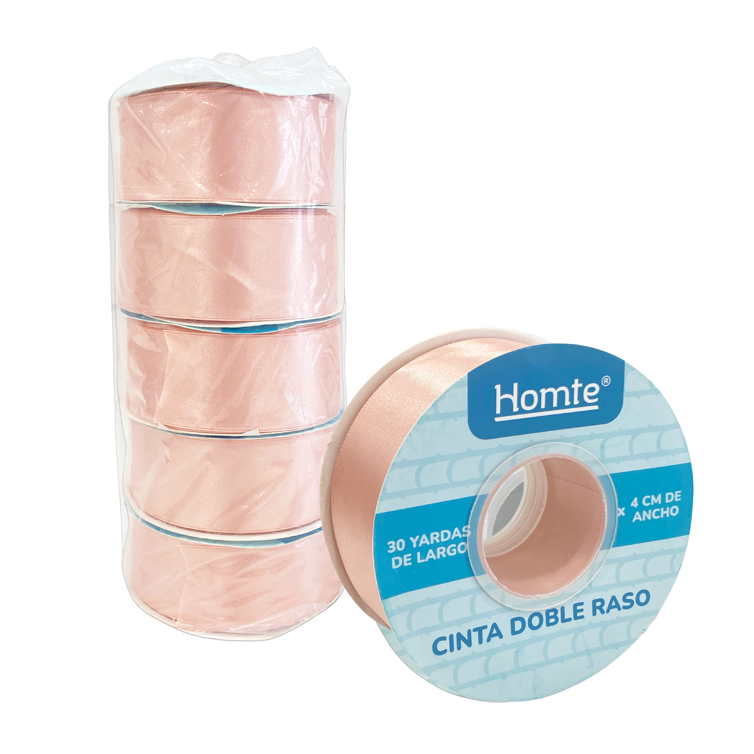 CINTA DOBLE RASO PALO ROSA 30Y (PQTX5)
