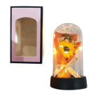 RAMO GIRASOL ARTIFICIAL CON LUZ ENCAPSULADO