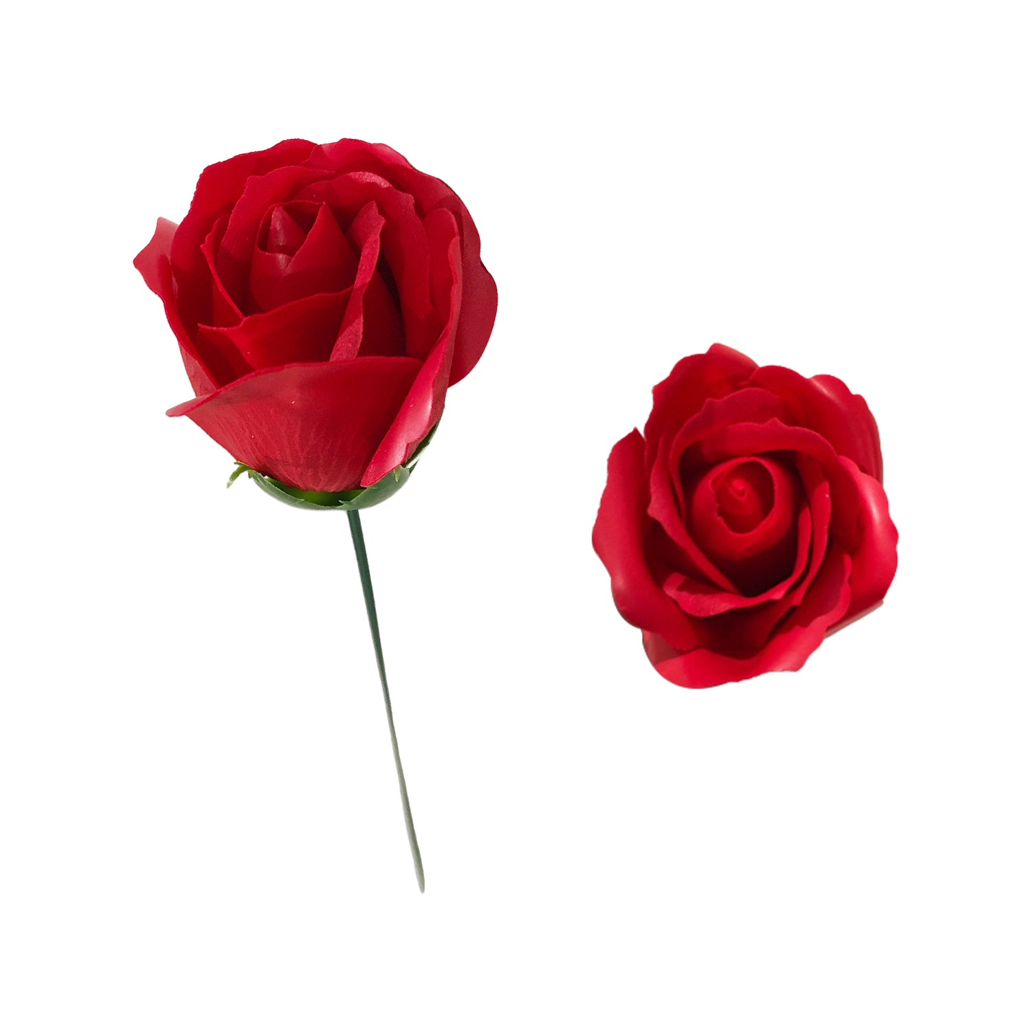 ROSA ARTIFICIAL ROJA 6CM (CJX50)