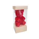 OSO BRILLANTE ROJO EN ACETATO(DESARMADO)