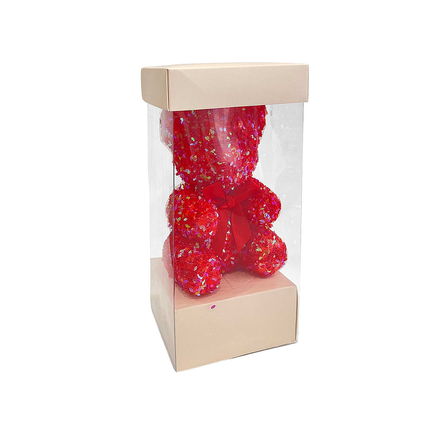 OSO BRILLANTE ROJO EN ACETATO(DESARMADO)