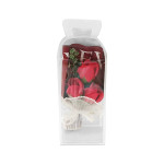 RAMO ROSAS ARTIFICIAL EN ACETATO (CJX18)(DESARMADO)