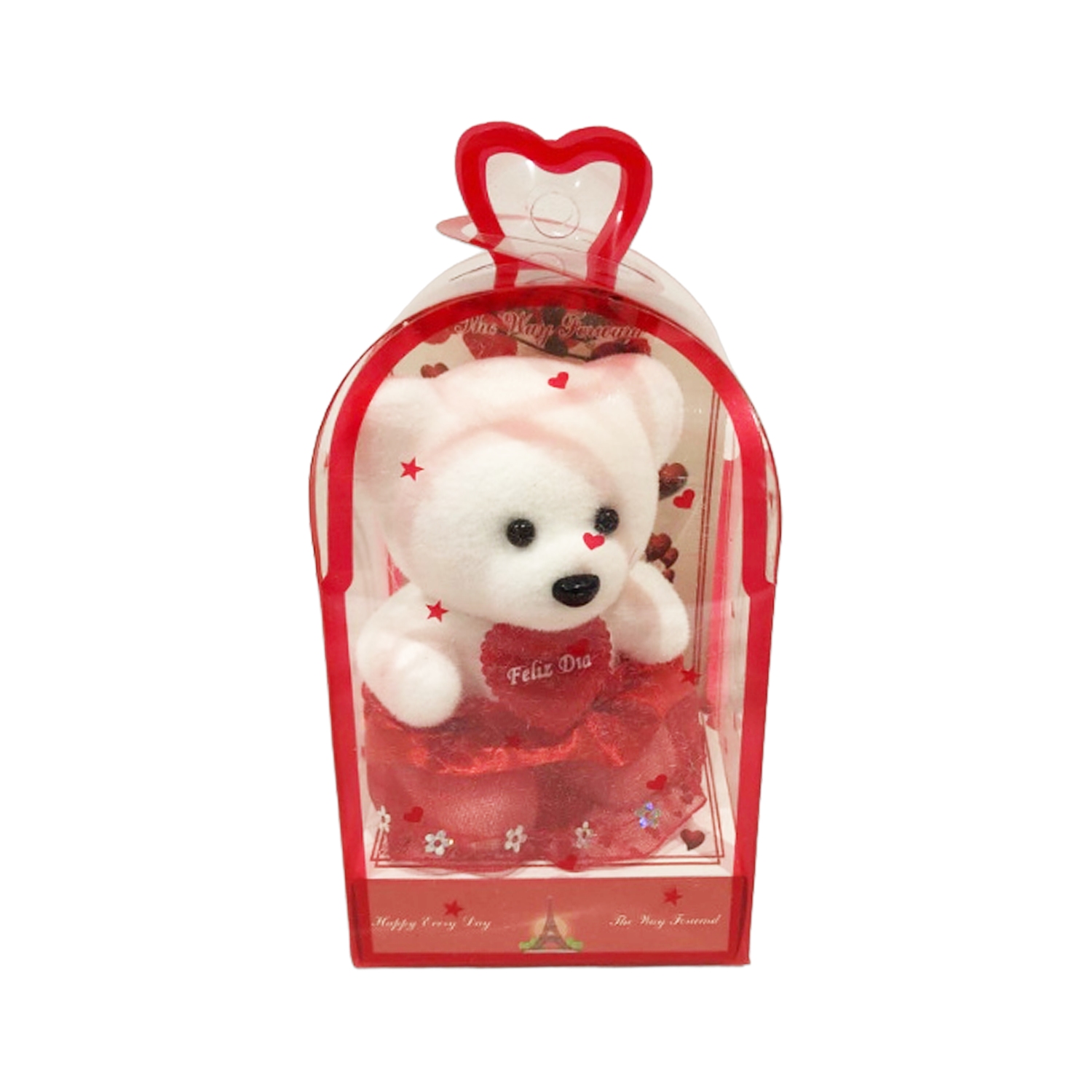 OSO CORAZON FELIZ DIA EN ACETATO