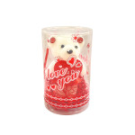 OSO CON CORAZON EN ACETATO (PQTX12)