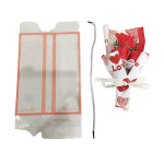 RAMO ROSAS ARTIFICIALES EN ACETATO (CJX16),DESARMADA,