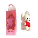 OSO CON CORAZON EN CAJA