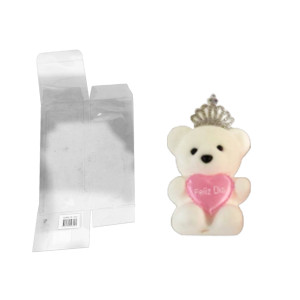 OSO CON CORAZON EN CAJA