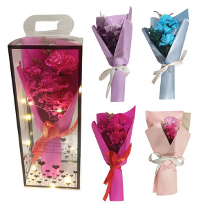 RAMO FLORES ARTIFICIALES CON LUZ EN ACETATO (CJX40)