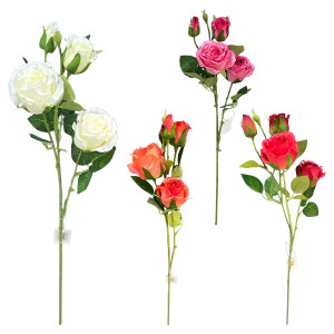 ROSA ARTIFICIAL 58CM X4 (CJX60)