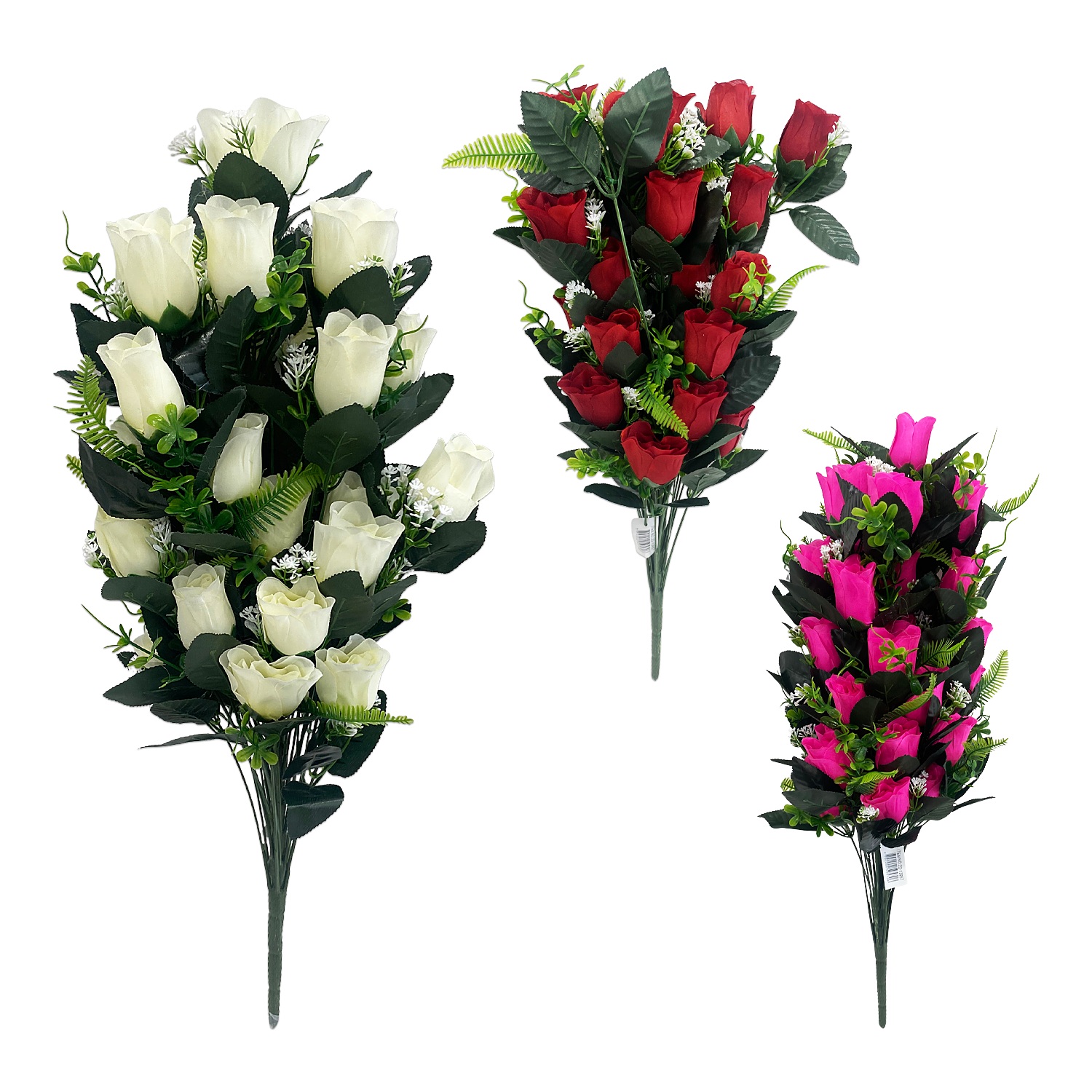 RAMO ROSAS ARTIFICIAL X36 66CM