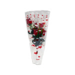 RAMO ROSAS ARTIFICIAL X6 40CM EN BOLSA