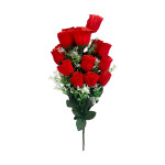 RAMO ROSAS ARTIFICIAL X24 50CM EN BOLSA,