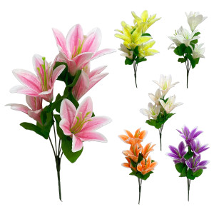 LIRIO ARTIFICIAL 32CM X5