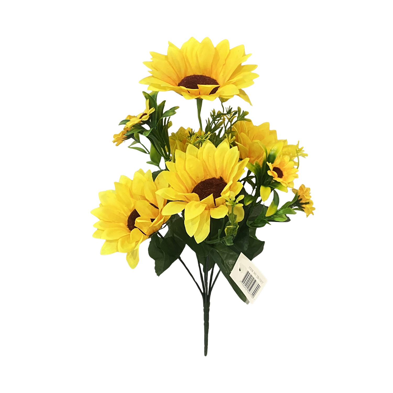 RAMO GIRASOLES ARTIFICIALES X5 35CM,
