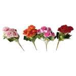 RAMO ROSAS ARTIFICIAL X6 30CM