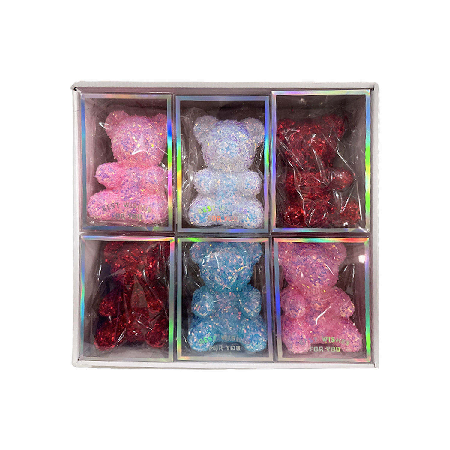 OSO BRILLANTE DECORATIVO EN ACETATO (CJX6)