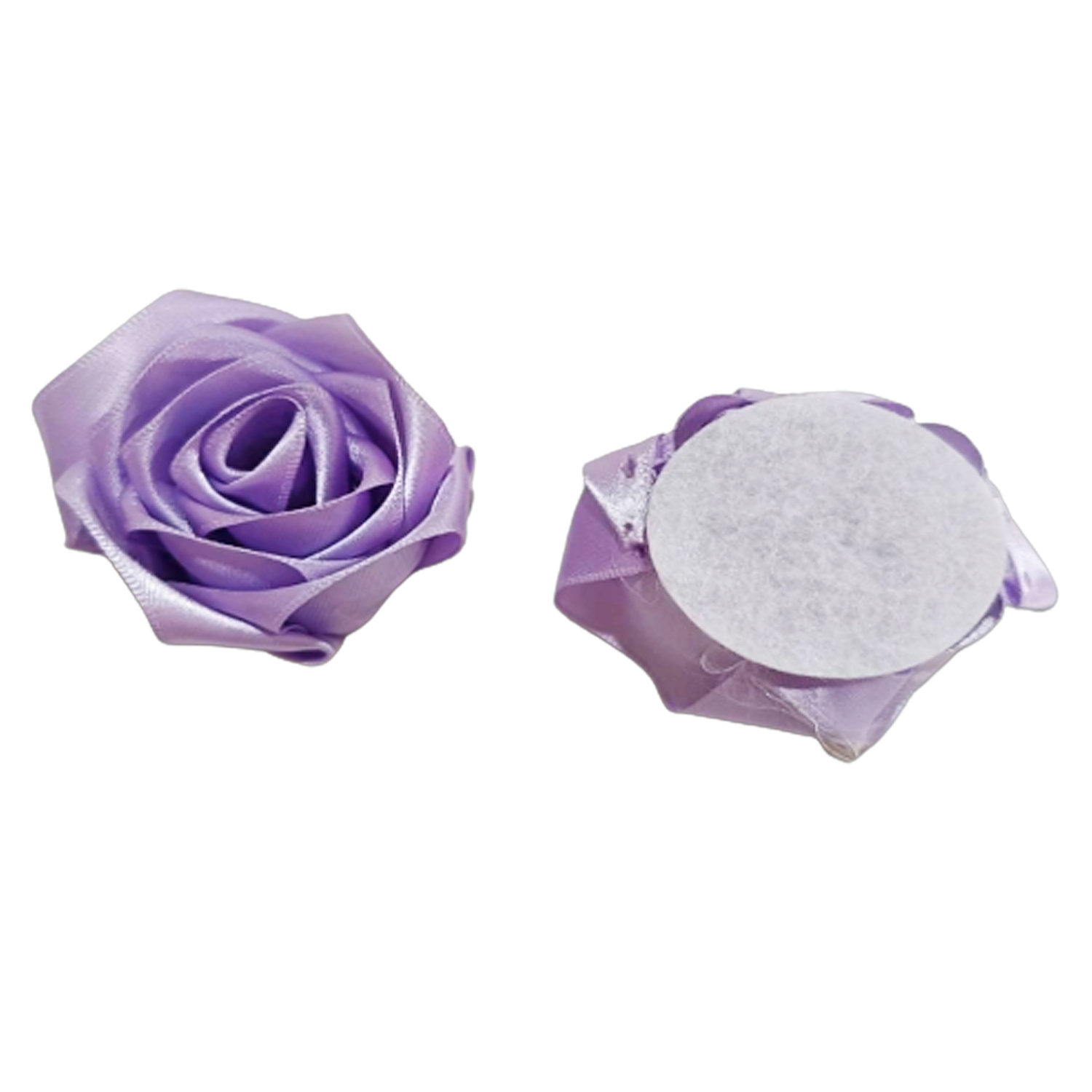 ROSA ETERNA LILA DE TELA (CJX200)