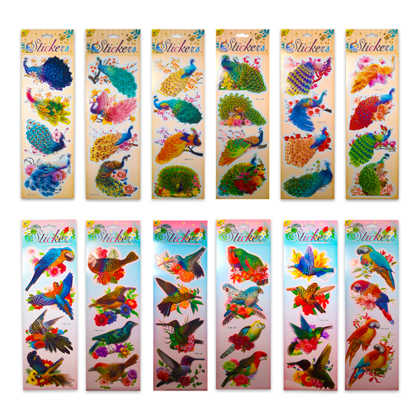 STICKER AVES PQ X4