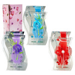 FLORERO DECORATIVO EN VIDRIO