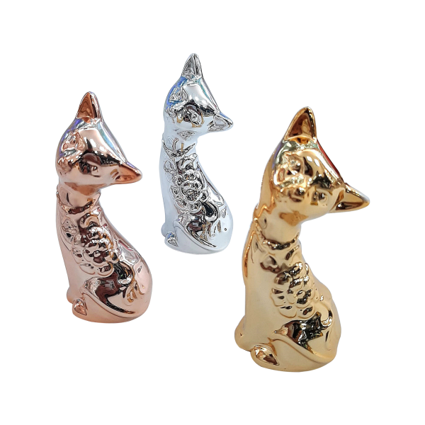 ADORNO PORCELANA GATO (CJX12)