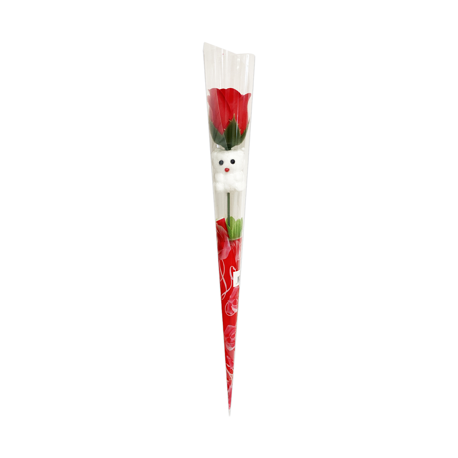 ROSA CON OSO EN ACETATO: