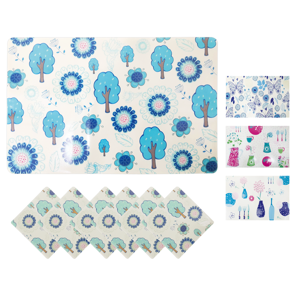 INDIVIDUAL PLASTICO SURTIDO X12