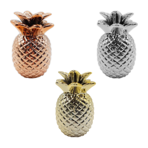 ADORNO PORCELANA PIÑA (CJX12)