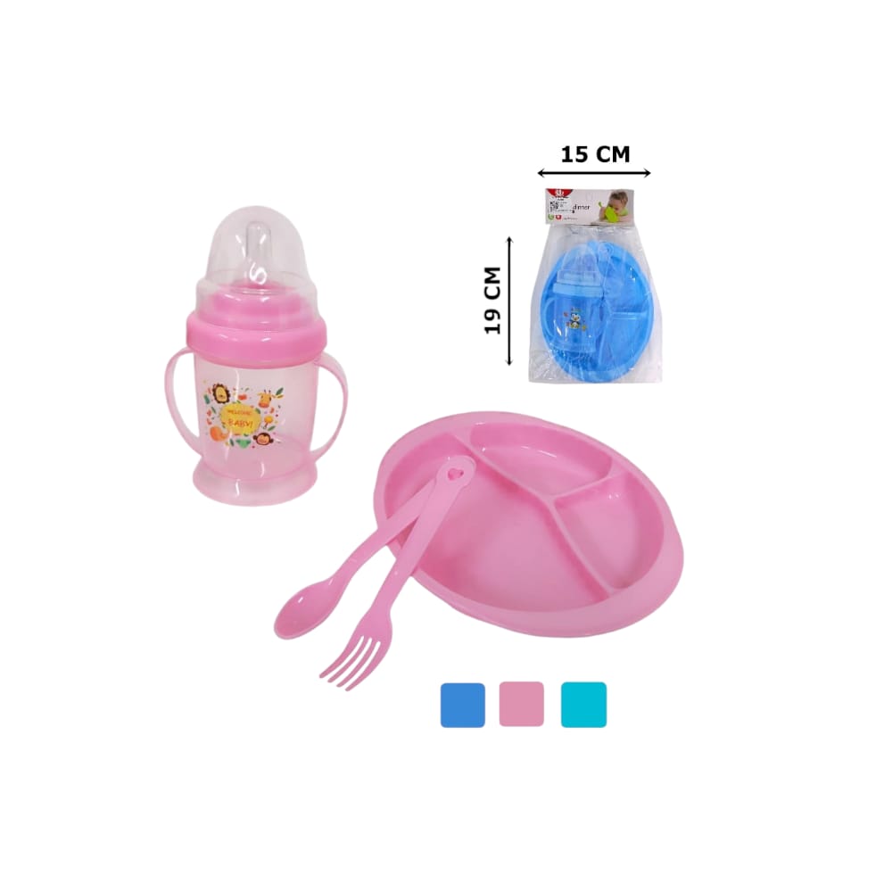 SET VAJILLA BEBE DK-1504