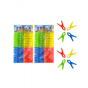 GANCHO ROPA COLORES X24 DK-1672