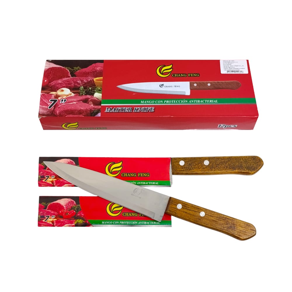 CUCHILLO CACHA MADERA #7 DK-2065-7 (CJAX12)