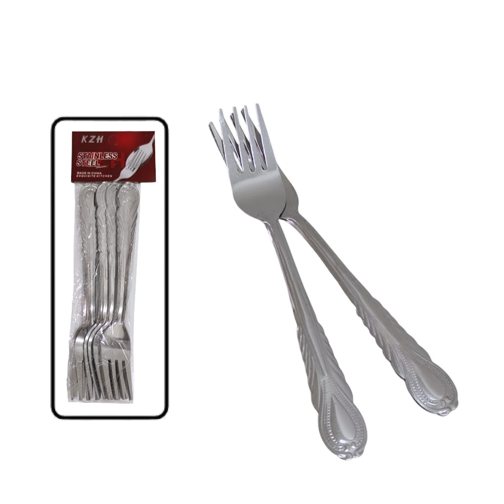 TENEDOR X12PCS GRABADO DK-2198