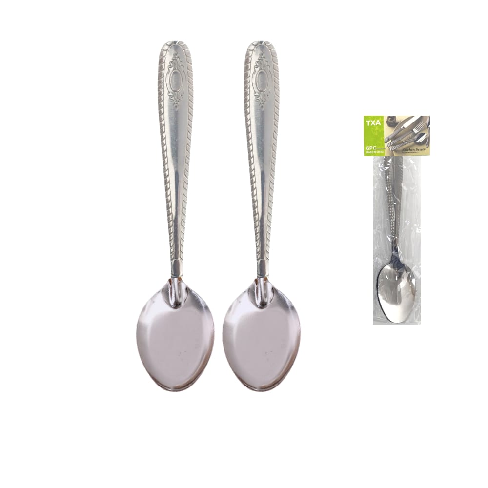 CUCHARA X6 GRABADO DK-4063-1 (PQTX12)