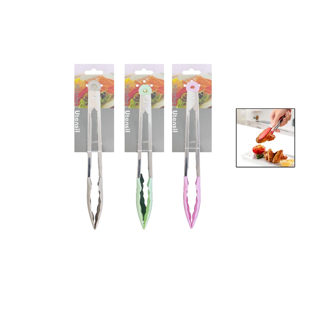 PINZA PARA COCINA COLORES DK-4073 (PQTX12)
